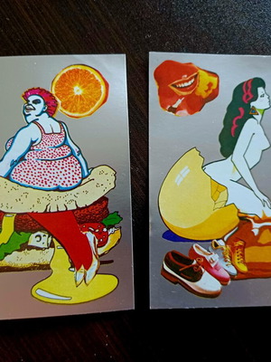Panini figurine pop-art ρετρό 80's σετ σαν καινούργιο