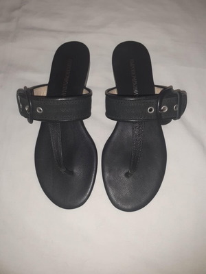Emporio Armani sandals new, black, size 36