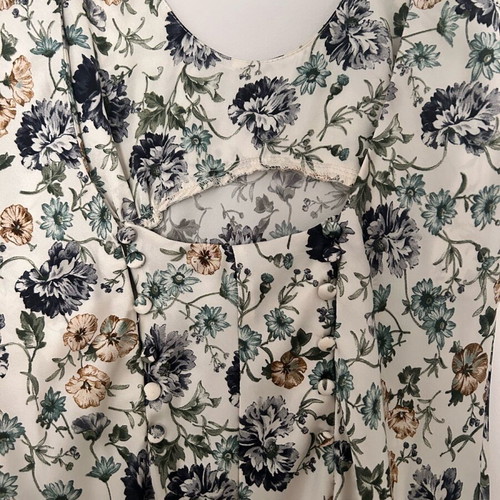 Zara long floral dress like new, multicolor, size M