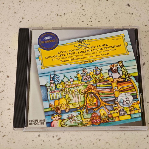 Ravel Bolero / Mussorgsky Pictures at an Exhibition CD