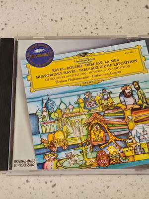 Ravel Bolero / Mussorgsky Pictures at an Exhibition CD
