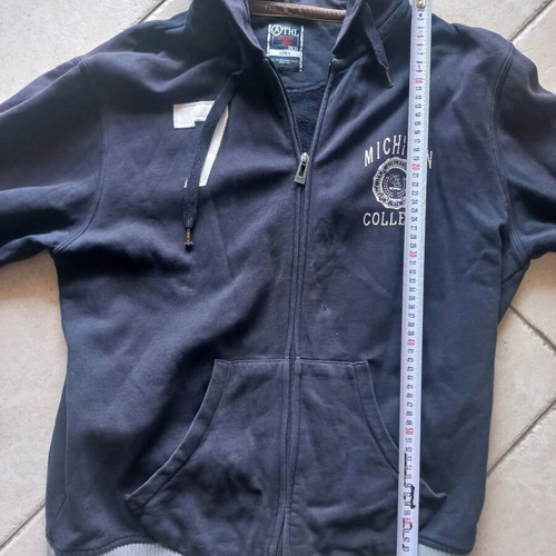 Ζακέτα Hoodie Michigan College μέγεθος L μεταχειρισμένη, μπλε