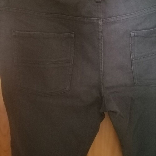 Zara man men's jeans-style pants used, dark gray