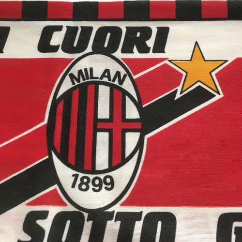 AC Milan scarf new collectible double-sided