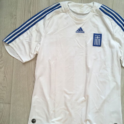 Greece Away Football Jersey 2008–2009 used, size L