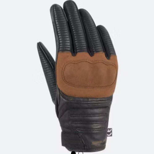 Segura Stoney motorcycle gloves like new, leather and fabric, summer, size 9