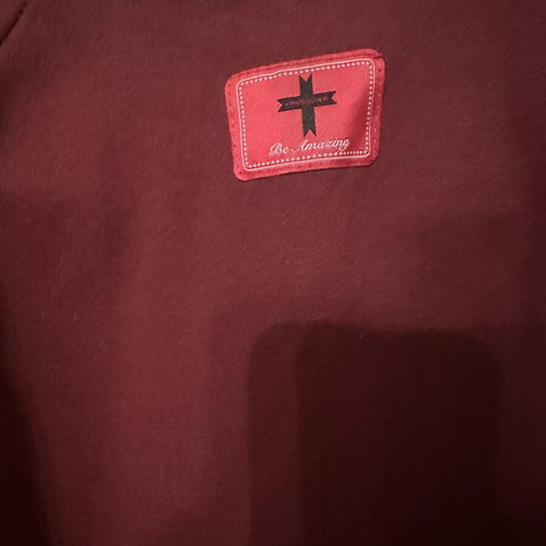 Crossover men's sweatshirt like new, burgundy, size S