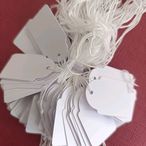 Hanging tags new, pack of 100 pieces