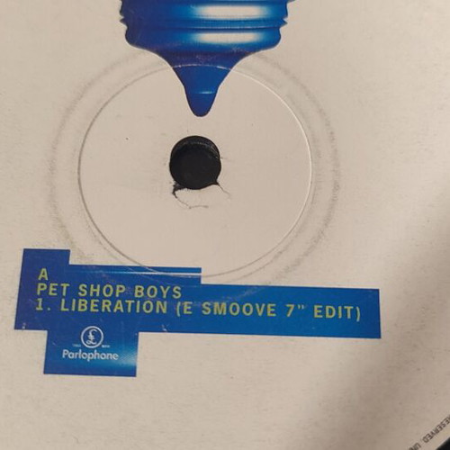 Pet Shop Boys Liberation vinyl record used, scratched, no case