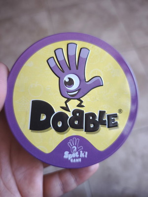 Double Card Game like new in metal box