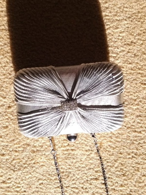 Evening bag used with chain strap