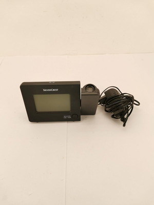 Time, temperature and date display device used