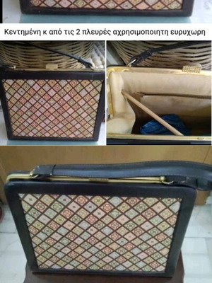 Handmade handbag elegant with space