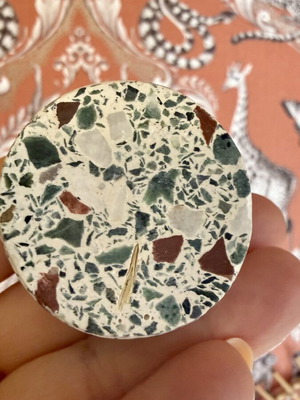 Zara Home Πόμολα Terrazzo σετ 2 τεμαχίων, καινούργια