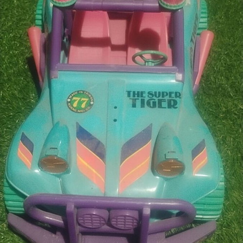 Buggy vintage large toy car used
