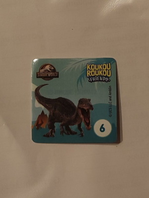 Koukou Roukou Sticker No.6 Jurassic World new