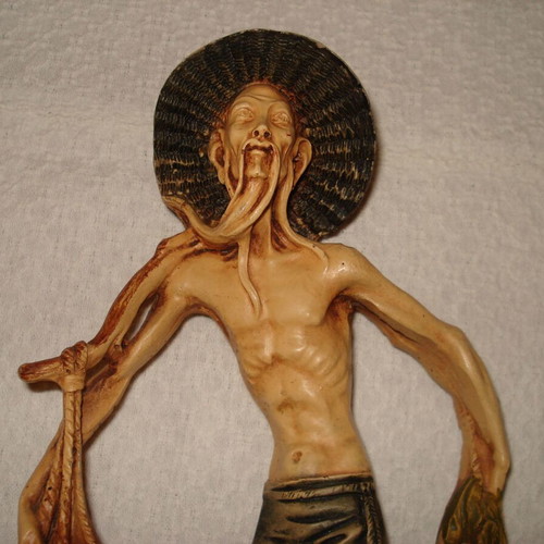 Vintage decorative figurine used 30cm 14cm