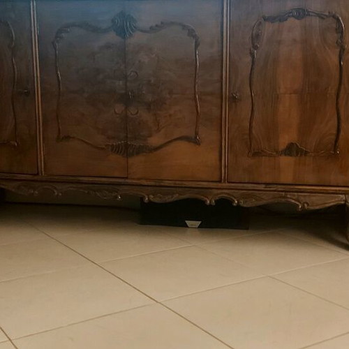 Dining table and buffet restored, like new