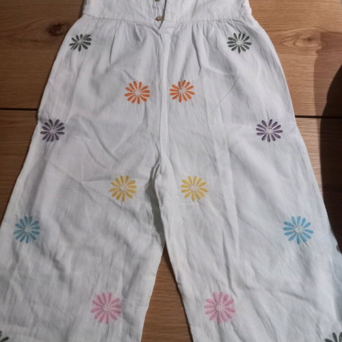 Zara summer one-piece used for 4 years old, white