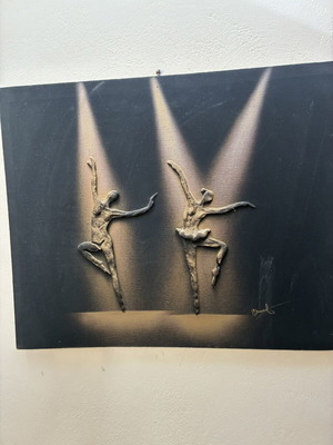 Handmade paintings set of two, like new