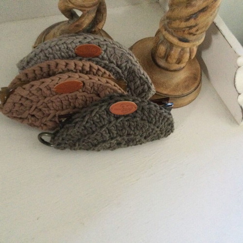 Knitted glasses cases new, handmade and practical