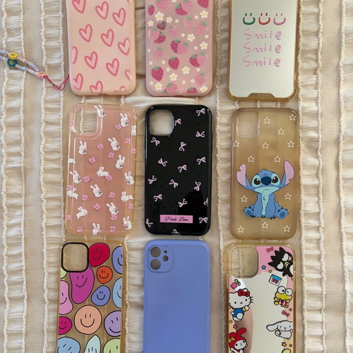 Iphone 11 phone cases used, various designs