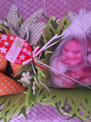 Various Easter decorations new, pack or separate