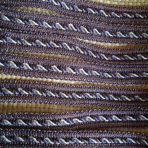 Embroidery Braid 3.2m, thin 1cm, pink gold, new
