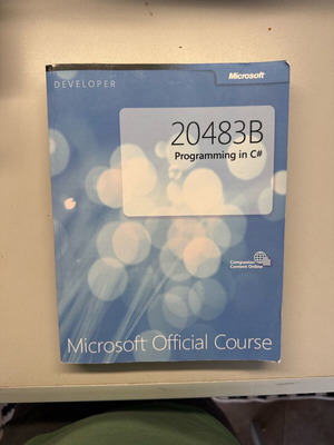 Microsoft Official Course 20483B Programming in C# βιβλίο