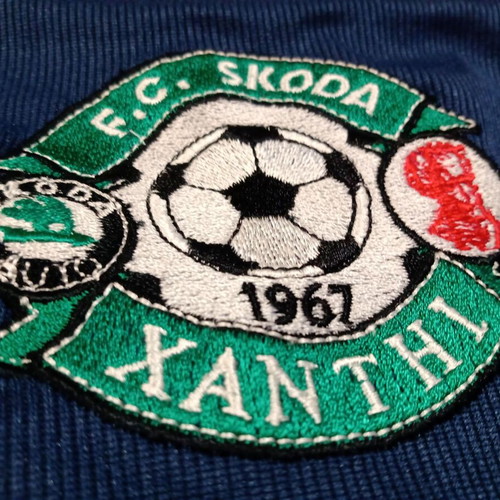 Xanthi F.C. Football Shirt 19 Alexandros Garpozis 2006/07 Le Coq Sportif