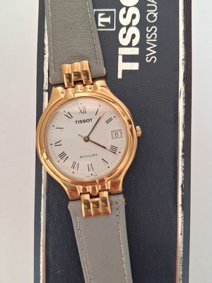 Tissot Stylist Swiss Quartz ρολόι σαν καινούργιο με ζαφείρι κρύσταλλο
