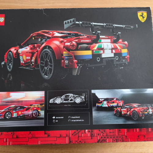 Ferrari 488 GTE Lego Technic 42125 like new with box and instructions