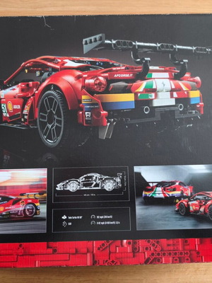 Ferrari 488 GTE Lego Technic 42125 like new with box and instructions