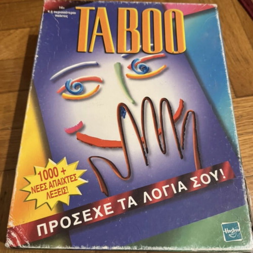 Taboo board game like new