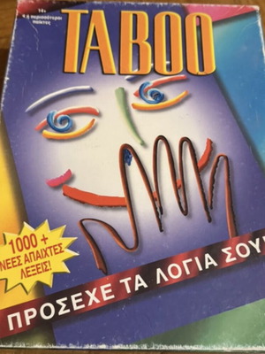 Taboo board game like new
