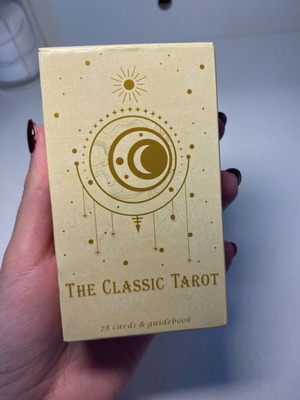 Classic tarot cards with guidebook new