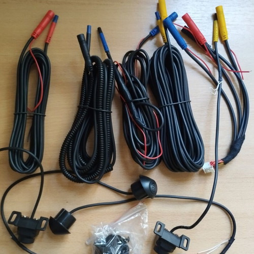 360 Car Camera Parking Kit like new with 4 cameras