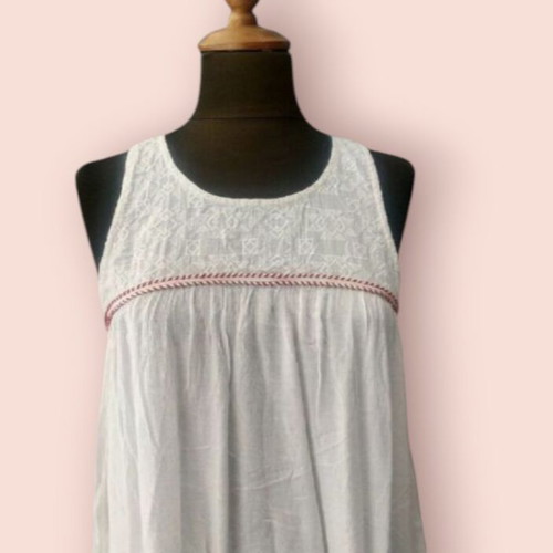 Pepe Jeans women's summer blouse like new, white, size M