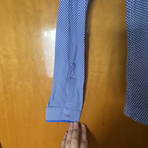 Boss blue slim fit shirt, XL size