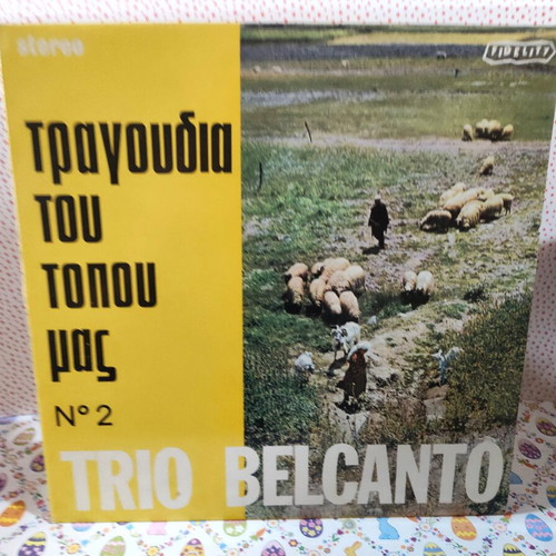 Trio Belcanto vinyl record used, traditional songs