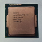 Intel Core i5 4430 processor used, socket 1150