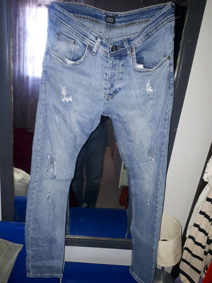 Kenzo men's jeans like new, size S, blue turquoise