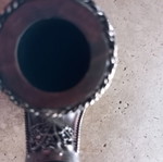 Decorative pipe with metallic elements, new