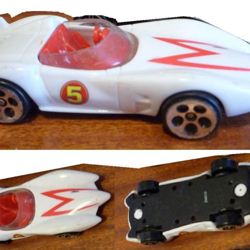 Hot Wheels Speed Racer Mach 5 toy car used