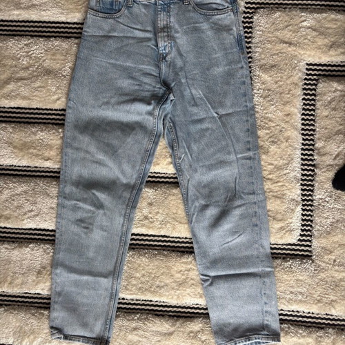 Zara jeans slim and straight fit like new, blue and pink