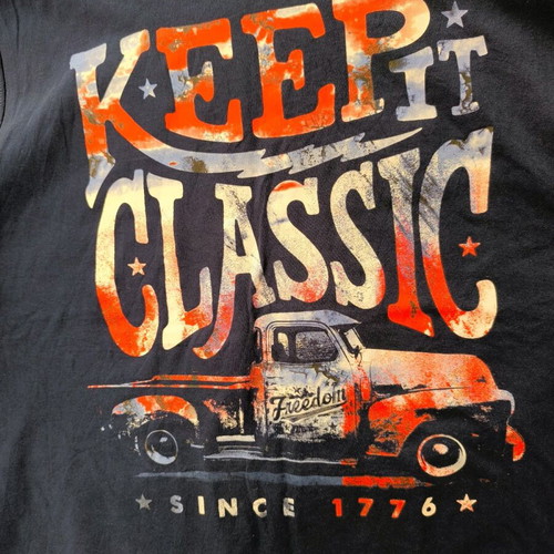 Men's 100% cotton t-shirt XL blue like new
