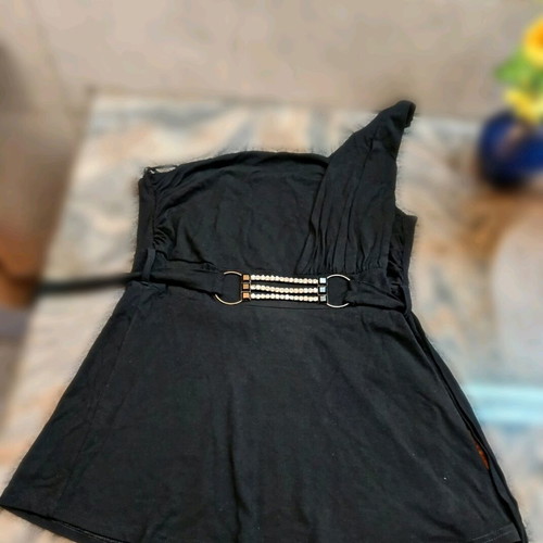 Evening top large black like new