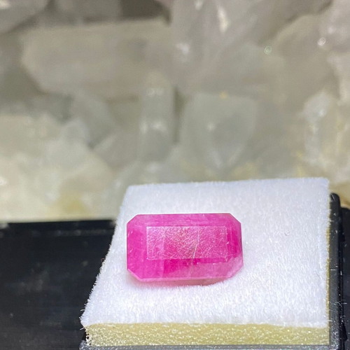 Natural Ruby Cut Stone new, 6.25ct from Afghanistan