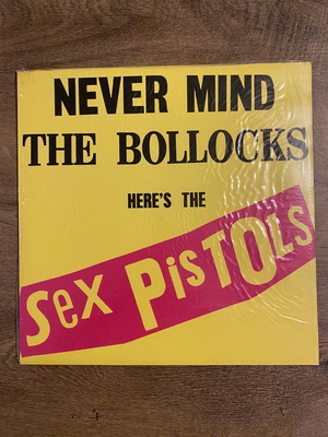 Never Mind The Bollocks Here's The Sex Pistols vinyl like new, punk