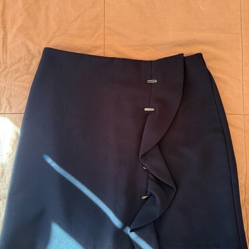 Black Zara short skirt in A-line, like new